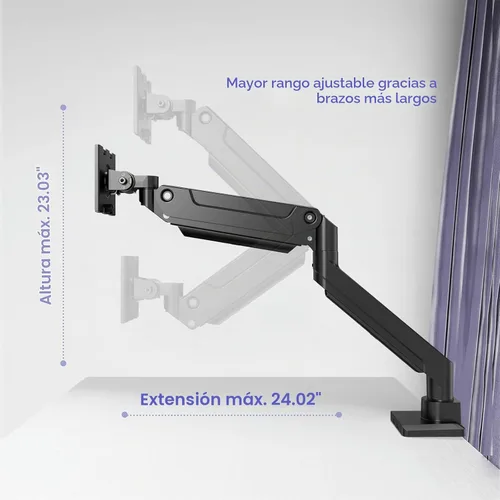 Vista 6 de Brazo de monitor