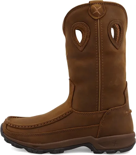 Vista 2 de Twisted X Wellington - Botas de senderismo para mujer punta redonda
