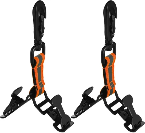 Vista 8 de Yingzhao 2 Pieces Firefighter Glove Clip for Work Safety Glove Holder Strap Belt Clip for Work Firefighter Rescue