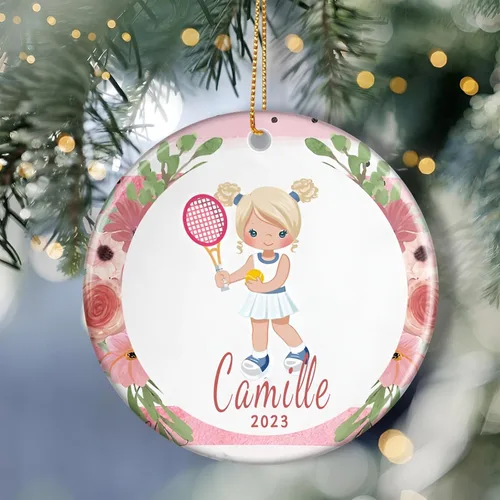 Vista 14 de Adorno de baile de bailarina personalizado, regalo de ballet de Navidad para niña, regalo de Navidad para bailarina