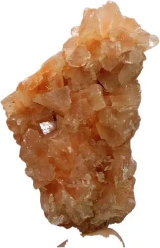 Vista 4 de Minerales Piedras de cristal de apofilita naranja natural Ensayo o cristal Piedras de cristal y cristales Decoración de piedras de cristal de cuarzo