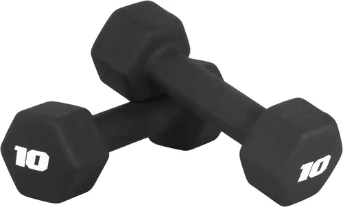Vista 16 de CAP Pares y juegos de mancuernas de neopreno Barbell Negro