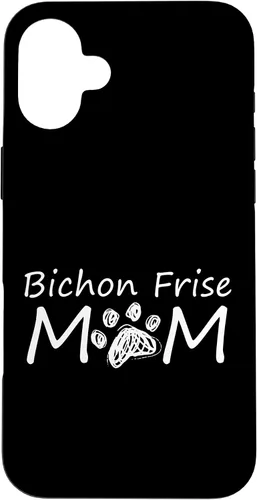 Vista 22 de iPhone 16 Bichon Frise Mom Owner Breed Dog Mommy Puppy Mother Mama Case
