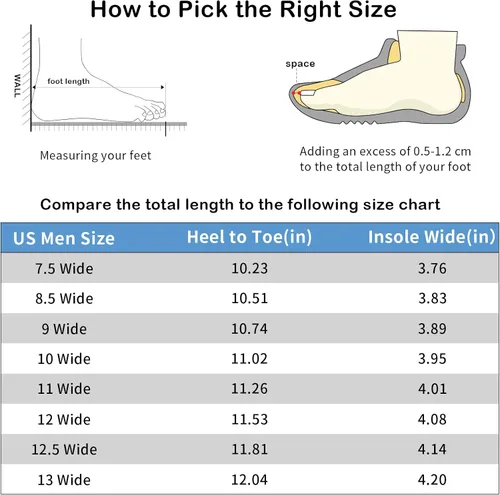 Vista 8 de SKASO Zapatos para caminar descalzos para hombre, puntera ancha, sin caída, minimalistas, cómodos, zapatos casuales para gimnasio, conducir oficina