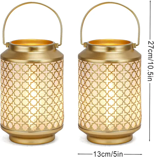 Vista 6 de TRIROCKS Juego de 2 lámparas de mesa con pilas de 19 cm de alto, lámparas inalámbricas decorativas con foco LED para hogar, sala de estar, bodas