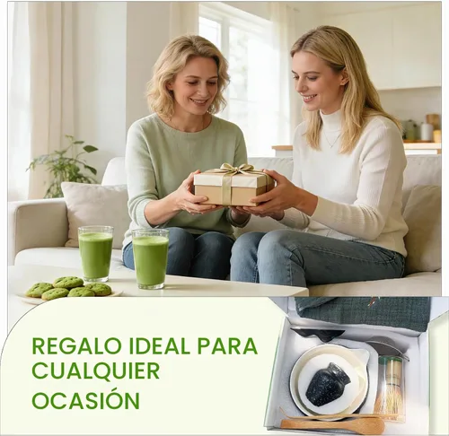 Vista 8 de Juego de batidor de matcha con cuenco, 8 piezas de cerámica para hacer