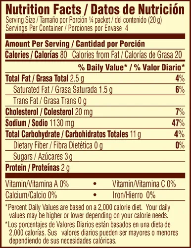 Vista 3 de Maggi Mezcla cremosa de sopa de mariscos, 2.82 oz