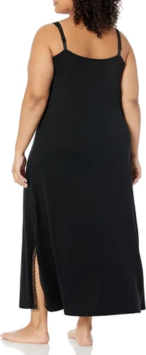 Vista 2 de City Chic Women's Apparel Avenue - Maxi Sleep Lace Trim para mujer