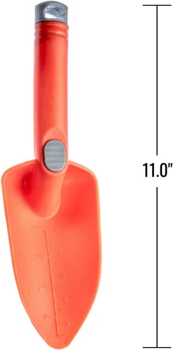 Vista 3 de ASR Outdoor - Paleta de mano de nailon resistente naranja de 11 pulgadas