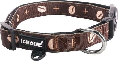 Vista 7 de iChoue Arnés para bulldog francés, ajustable, acolchado, hebilla bloqueada con asa para perros carlino francés, Boston Terrier inglés, azul, talla S