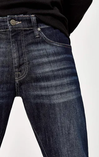 Vista 6 de Mavi Jake - Pantalones de mezclilla ajustados de tiro regular para hombre