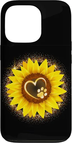Vista 10 de Sunflower Paw Cat Dog Heart Case for iPhone 16