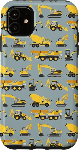Vista 8 de Fun Construction Vehicles Truck Pattern Case for iPhone 17