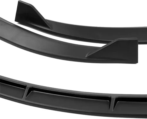 Vista 6 de Kit de 3 bordes de parachoques delantero compatibles con Chevrolet Cruze 2011-2014, alerón de protección divisor estilo STP, difusor de aire
