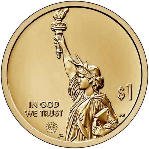 Vista 2 de 2023 D American Innovation 4 Monedas 1 Dólar Monedas Denver Mint Sin Circular