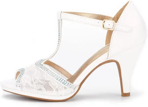 Vista 5 de Dream Pairs, Amore - Sandalias modernas para mujer, con tacón de aguja y puntera abierta
