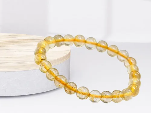 Vista 234 de Amazing Gemstone Crystal Bracelet for Women Men's Gifts - Protection Healing Crystal Bracelet - 8mm Gemstone Beaded Stretchable Bracelet Pulseras