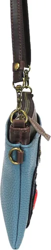 Vista 45 de CHALA Mini bandolera/bolso con correa convertible elegante, compacto, versátil