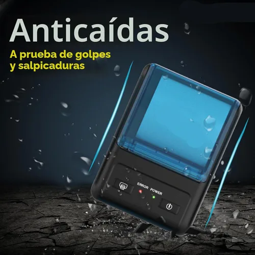 Vista 3 de No apto para iPhone/ipod/tablet/iPad/MAC, impresora de recibos Bluetooth, impresora térmica inalámbrica de 2.283 in para venta al por menor