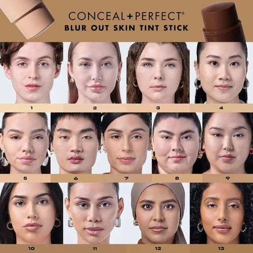 Vista 3 de Milani Conceal + Perfect Blur Out Skin Tint Foundation 04Light Warm-Neutral