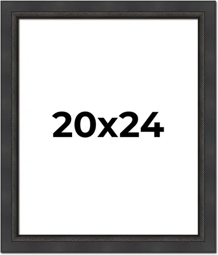 Vista 219 de Poster Palooza Marco de 5 x 5 pulgadas, color negro, cuerda biselada, marco de madera maciza, ancho de moldeo de 2 pulgadas, con plexiglás acrílico