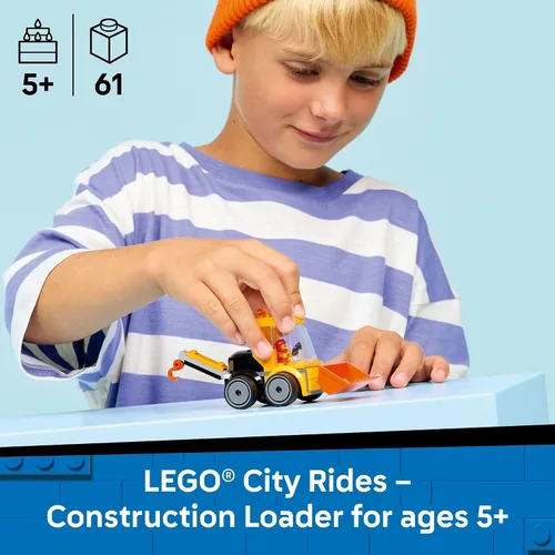 Vista 2 de LEGO City Rides - Cargador de construcción 60483