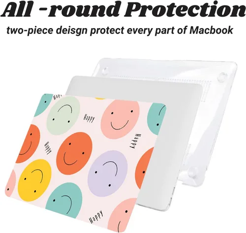 Vista 88 de Funda rígida compatible con MacBook Pro de 13 pulgadas 2012 2011 2010 2009 2008 versión A1278 con CD-ROM, funda de plástico para laptop cubierta