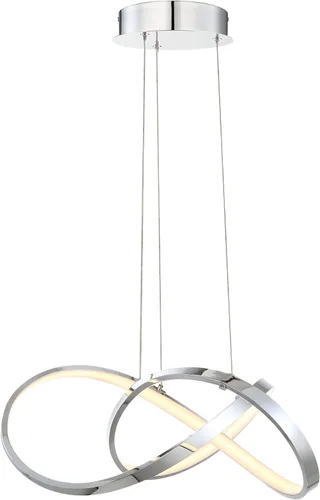 Vista 3 de WAC Lighting Colgante LED Vornado 20in 3000K en Cromo