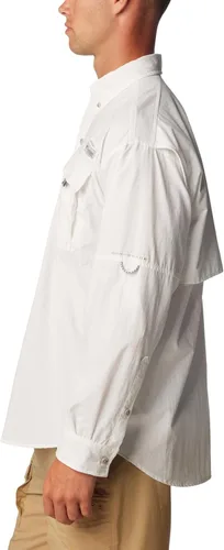 Vista 2 de Columbia PFG Bahama II - Camisa de pesca de manga larga para hombre, SPF 30