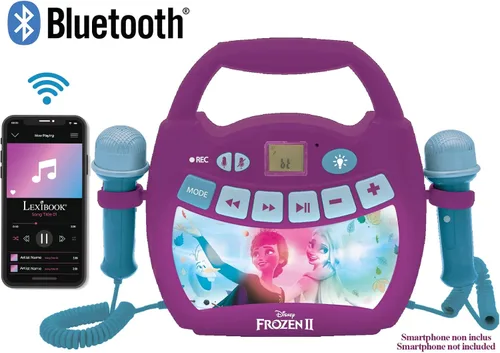 Vista 4 de LEXiBOOK, reproductor de karaoke congelado, MP320FZZ