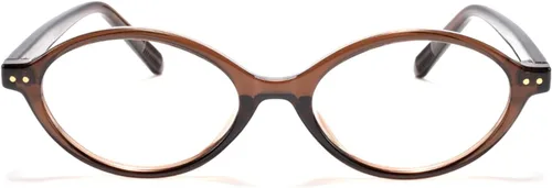 Vista 23 de TIJN Olisa Blue Light Blocking Glasses for Women Men,Retro Oval Frame Bluelight Eyeglasses for Gaming Computer Screen Use