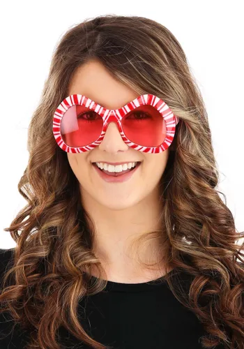 Vista 2 de Gafas Mod de Bastón de Caramelo Multicolor
