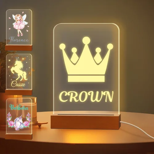 Vista 26 de Luz nocturna con foto personalizada, lámpara LED con nombre de corazón, lámpara acrílica personalizada con imagen, regalo para su novia, amante