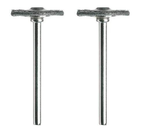 Vista 16 de Dremel 536-02 Cepillos de latón (paquete de 2), 1/2" de diámetro