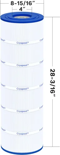 Vista 3 de Cryspool® 08061 Filtro compatible con CX2020RE, CX1900RE, PWWPC200, Pro Clean 200, 817-0200P, C-8420, FC-1211, cartucho de filtro de piscina de 200
