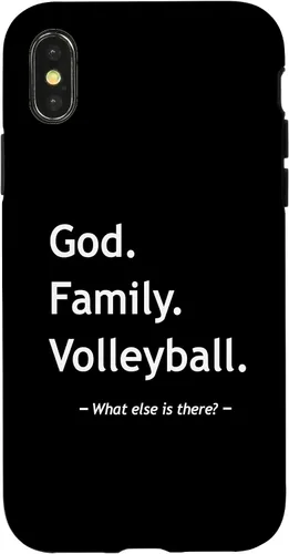 Vista 5 de Christian Faith Christianity God Family Volleyball Case for iPhone 17