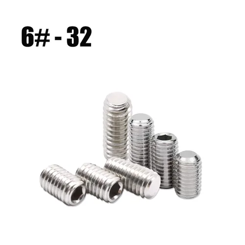 Vista 2 de 6-32 x 1/8", 6-32 x 1/8" Tornillo hexagonal, 6-32 x 1/8" Tornillo de zócalo, 6-32 x 1/8" Tornillo de Juego de Zócalos, 6-32 x 1/8" Tornillo