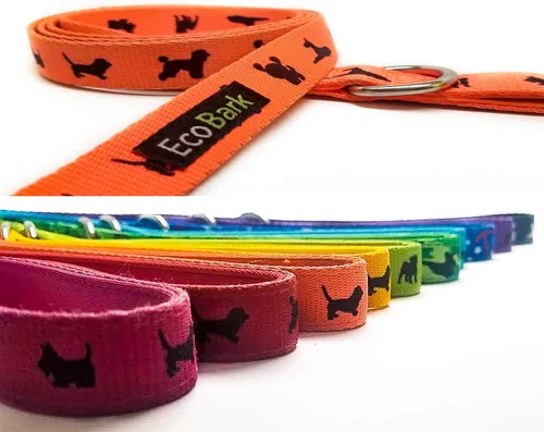 Vista 19 de EcoBark Correa para Perro - Correas Cómodas y Reflectantes con Asa Acolchada - Fuerte y Duradera de Alta Resistencia - Entrenamiento y Tiro