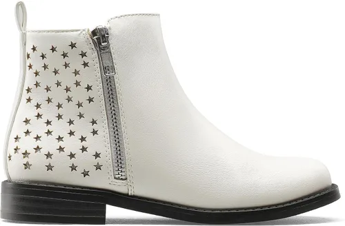 Vista 2 de DREAM PAIRS Girls Ankle Boots with Side Zipper Low Heels ToddlerLittle KidBig Kid