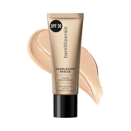 Vista 13 de bareMinerals Complexion Rescue Tinted Moisturizer with SPF 30, Hydrating Tinted Mineral Sunscreen with Hyaluronic Acid, Sheer-to-Light Coverage