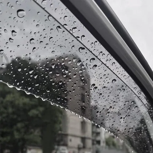 Vista 8 de 94376 Deflector de viento para ventana lateral a prueba de sol e impermeable, 4 piezas de reemplazos protectores contra la lluvia, visera de ventana