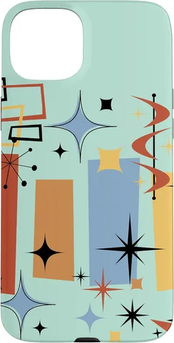 Vista 9 de Retro Mid Century Modern MCM Vibe Aesthetic Kitsch Art Case for iPhone 17