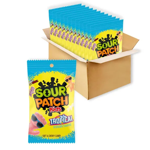 Vista 24 de Caramelo de goma suave y masticable Sour Patch