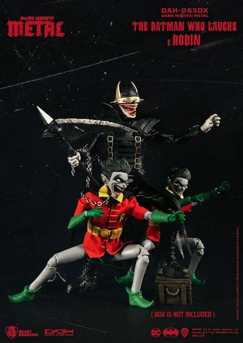 Vista 6 de FCBD 2023 Dark Nights Metal: The Batman Who Laughs with Robins DAH-063 DX Figura de acción