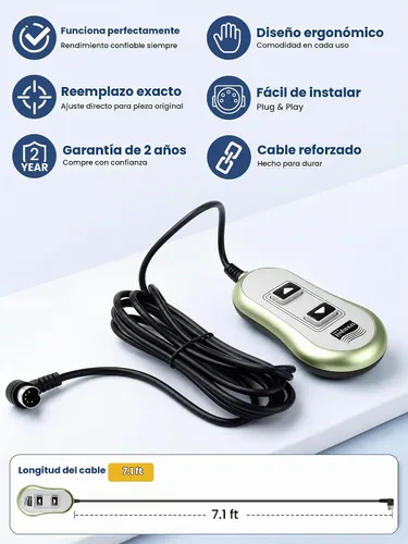 Vista 2 de Tranquil Ease 11560UX y 11560 - Silla elevadora de 5 pines, ajuste remoto para asiento interior, mejores sillas elevadoras para muebles del hogar