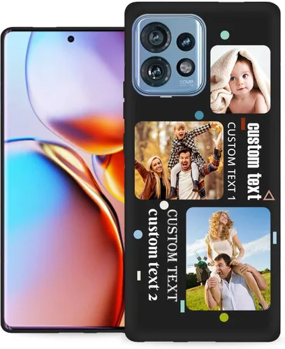 Vista 20 de Funda personalizada para Motorola Edge 2021 con nombre de texto y foto, diseño personalizado Edge2021 para teléfono móvil/smartphone/teléfono móvil