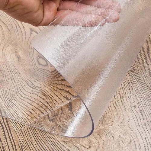 Vista 14 de Protector de mesa transparente de 14 x 24 pulgadas, 1.5mm de grosor, cubierta de mesa de plástico, protector de mesa transparente de PVC