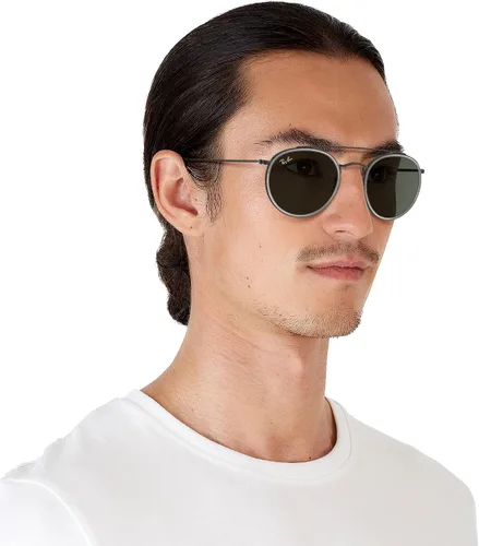 Vista 6 de Ray-Ban RB3647N - Gafas de sol redondas de doble puente para mujer