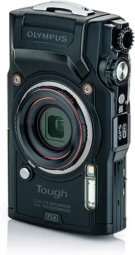 Vista 3 de Olympus Tough TG-6 - Cámara impermeable, color negro, paquete básico de 64 GB