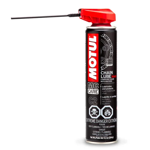 Vista 4 de Motul Lubricante de cadena de motocicleta para bicicleta de carretera - 13.5 fl oz (3605-0039)
